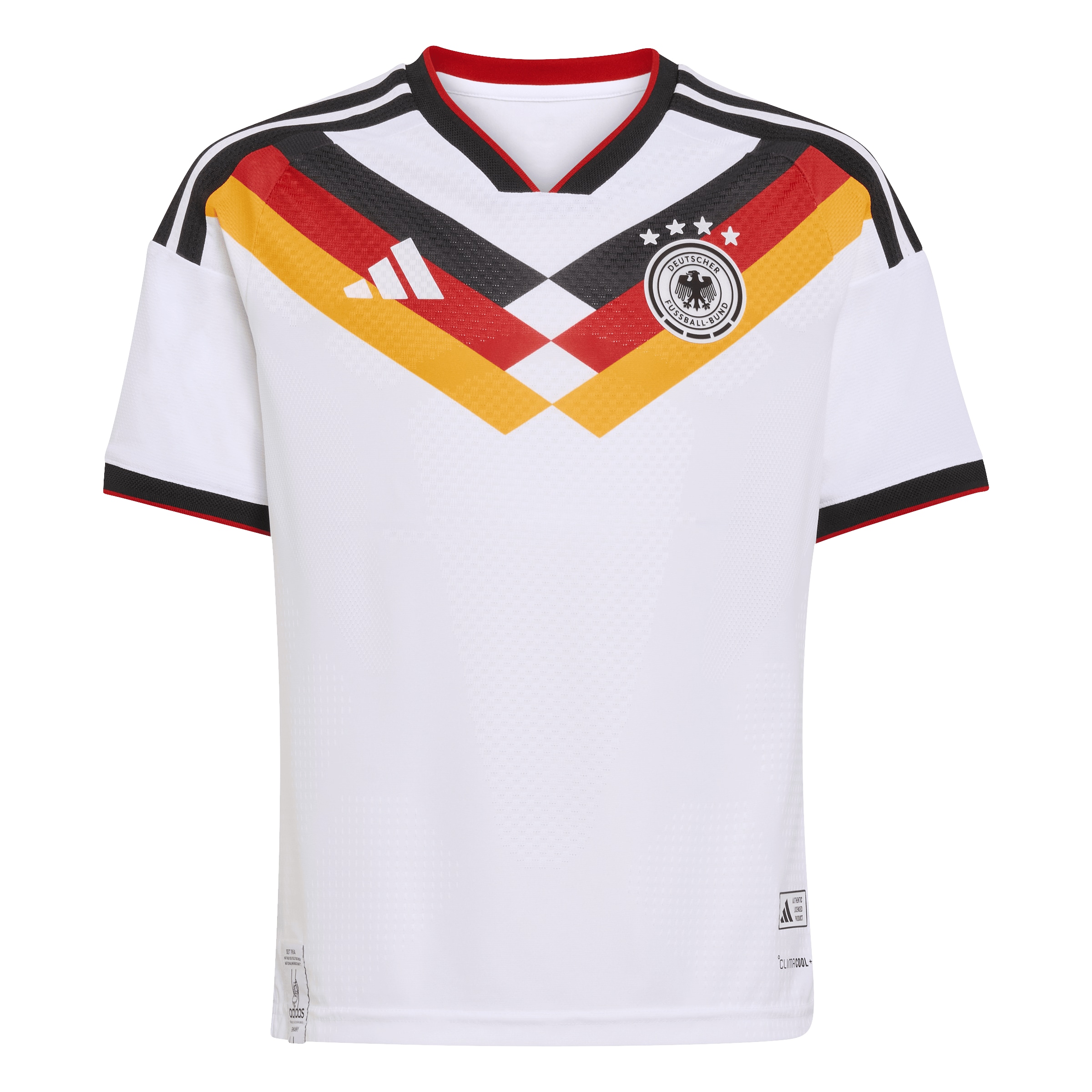 ADIDAS PERFORMANCE - Camiseta funcional 'Deutschland 26 Authentic' en blanco: frente