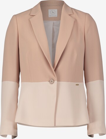 Blazer Betty & Co en beige : devant