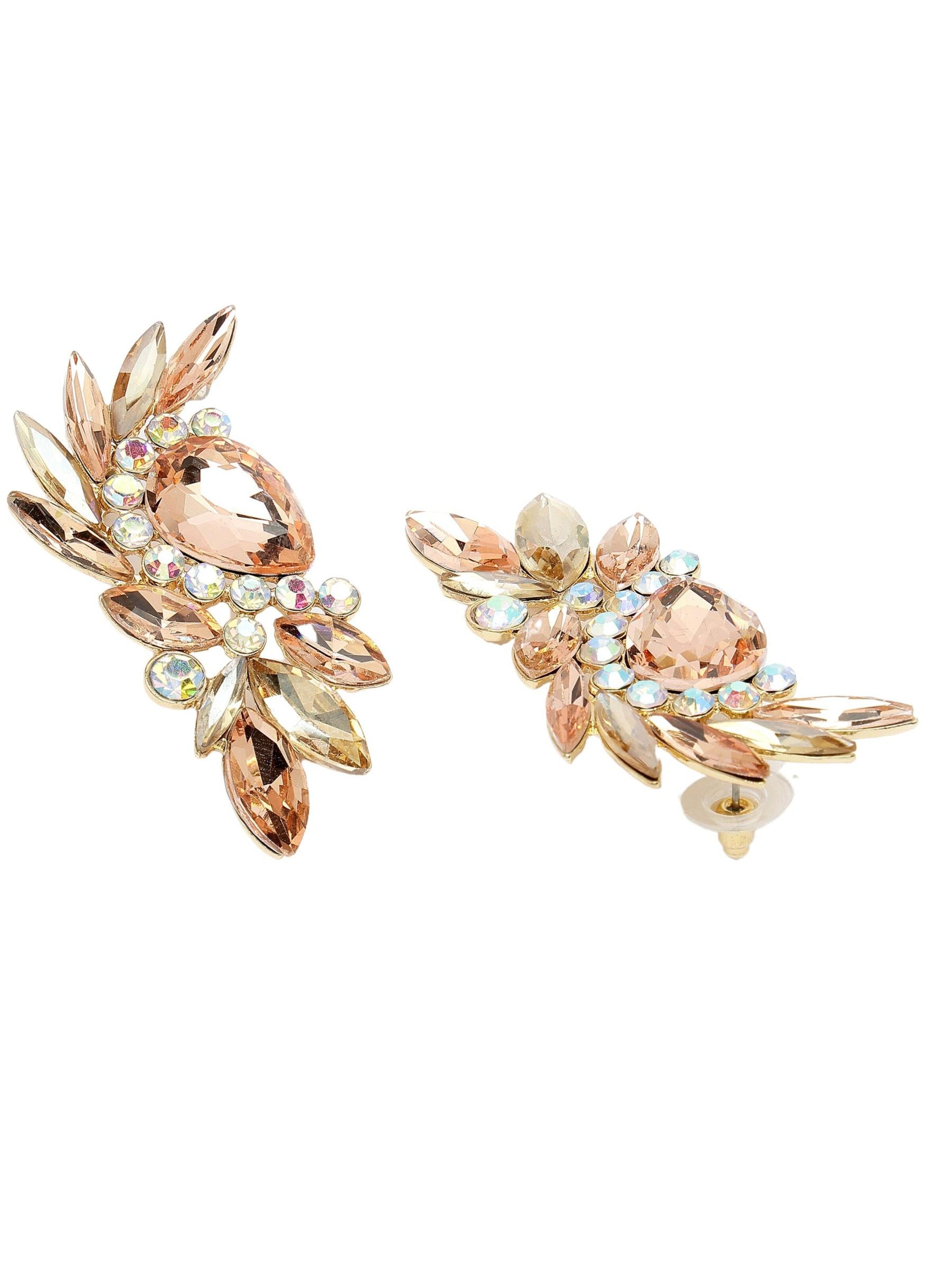 AVANT-GARDE PARIS - Pendientes 'Adriana' en naranja