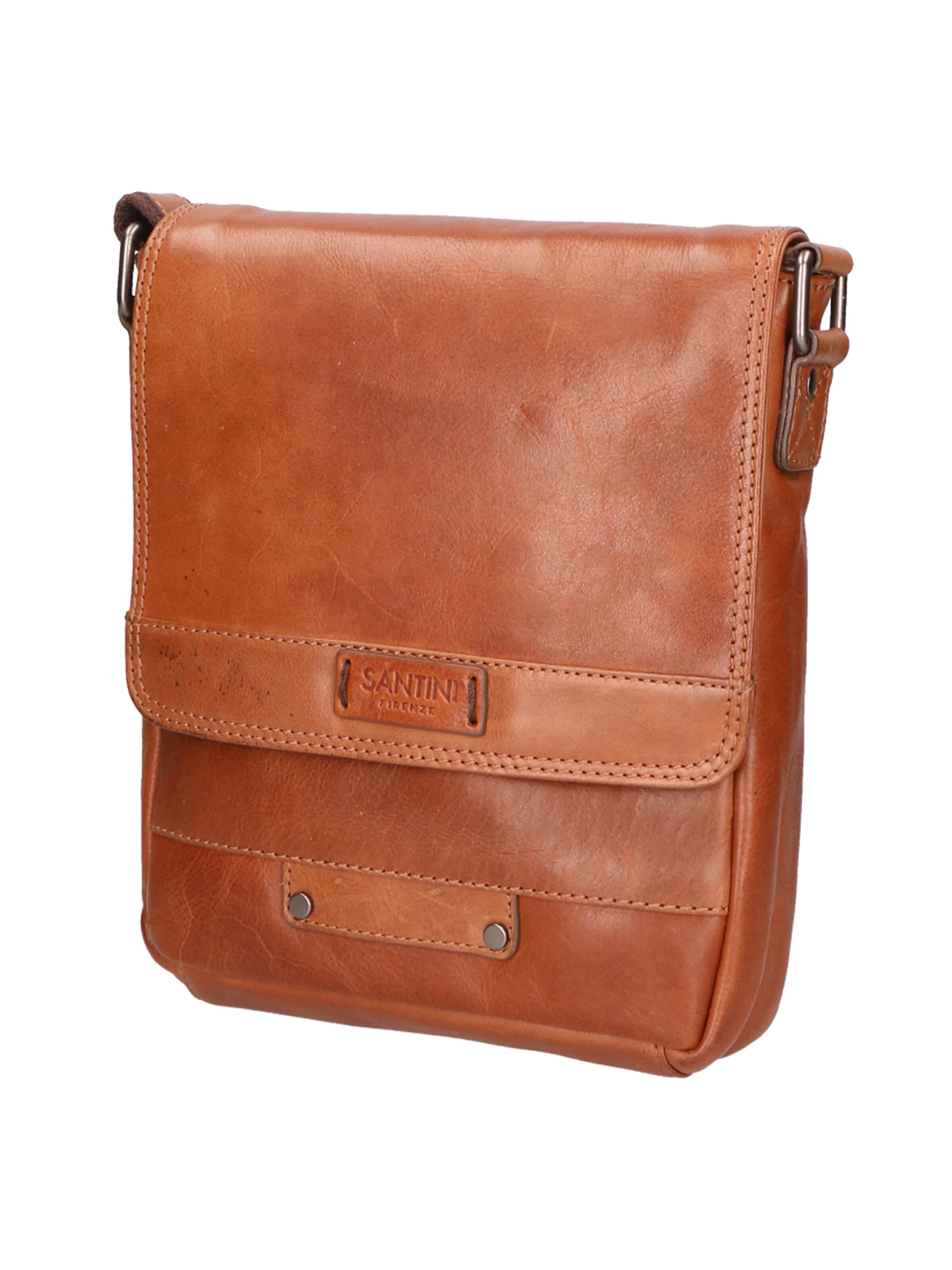 Santini Firenze Schoudertas in Bruin