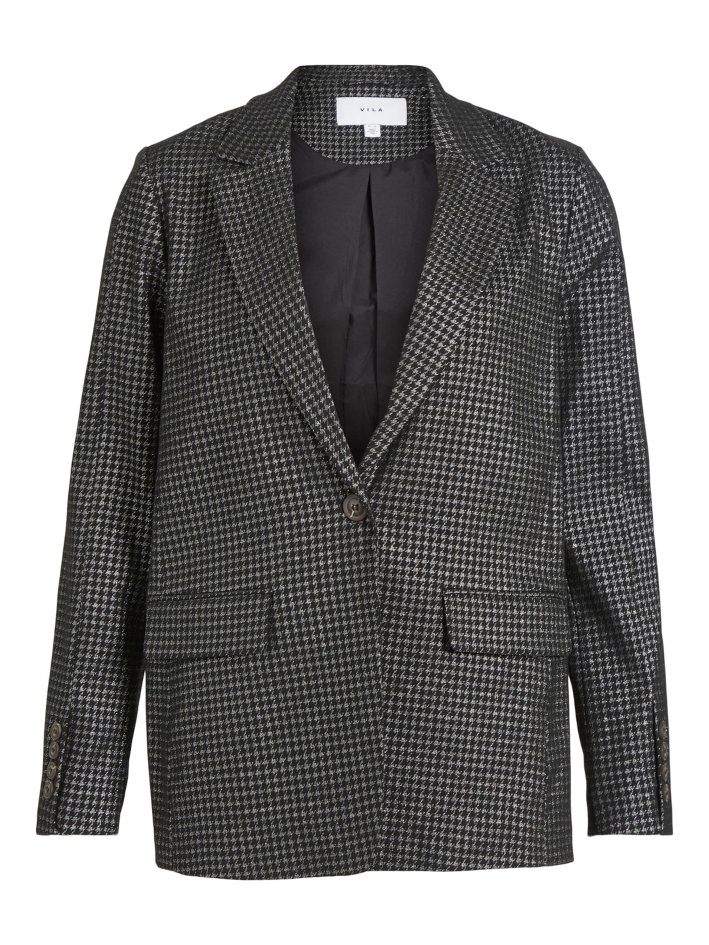 Blazer 'VISHINE' VILA en noir : devant
