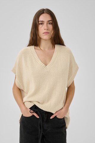 My Essential Wardrobe Pullover 'MWDiva' in Beige: Vorderseite