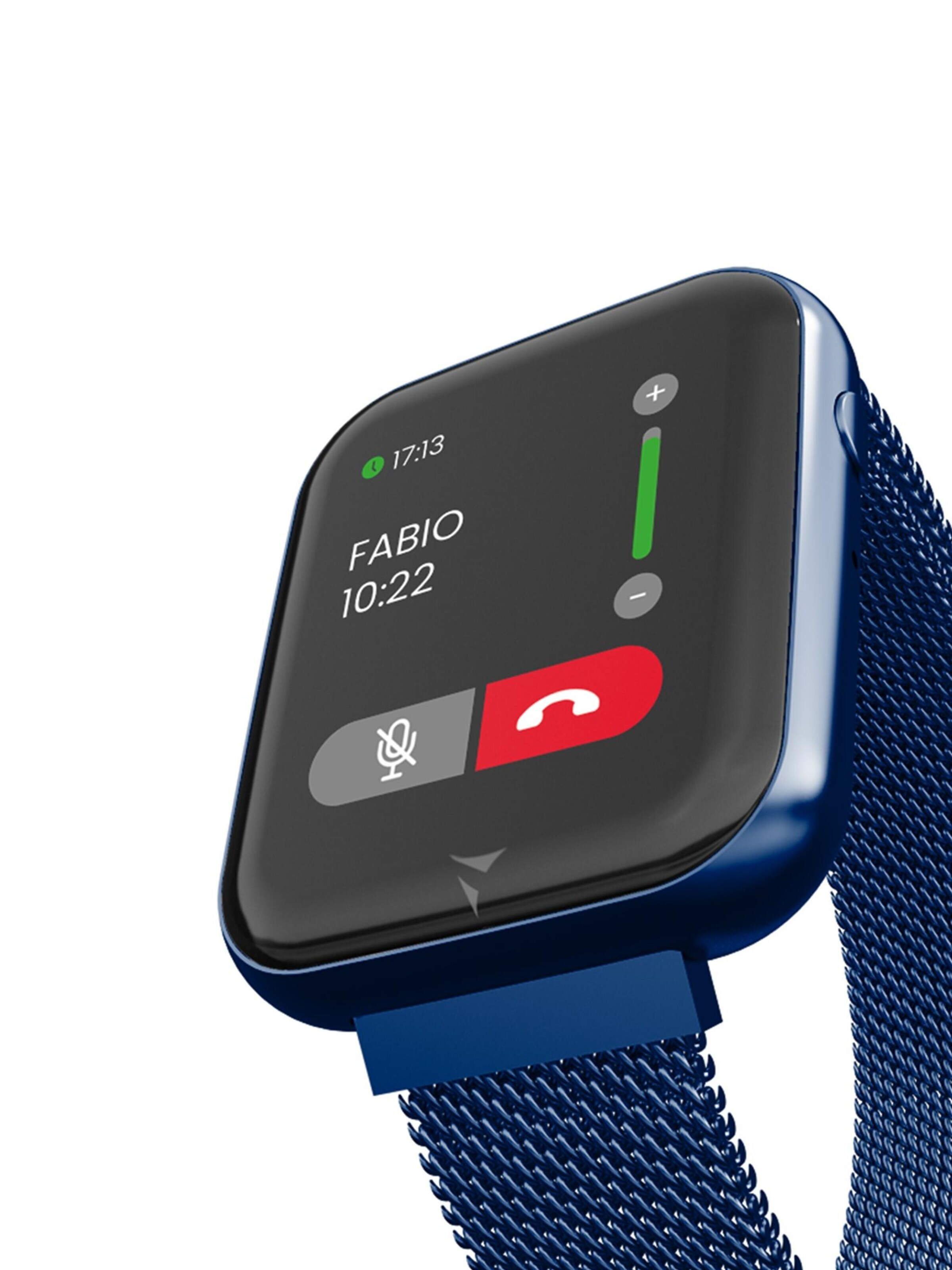 Techmade Digital Watch 'TALK' in Blue
