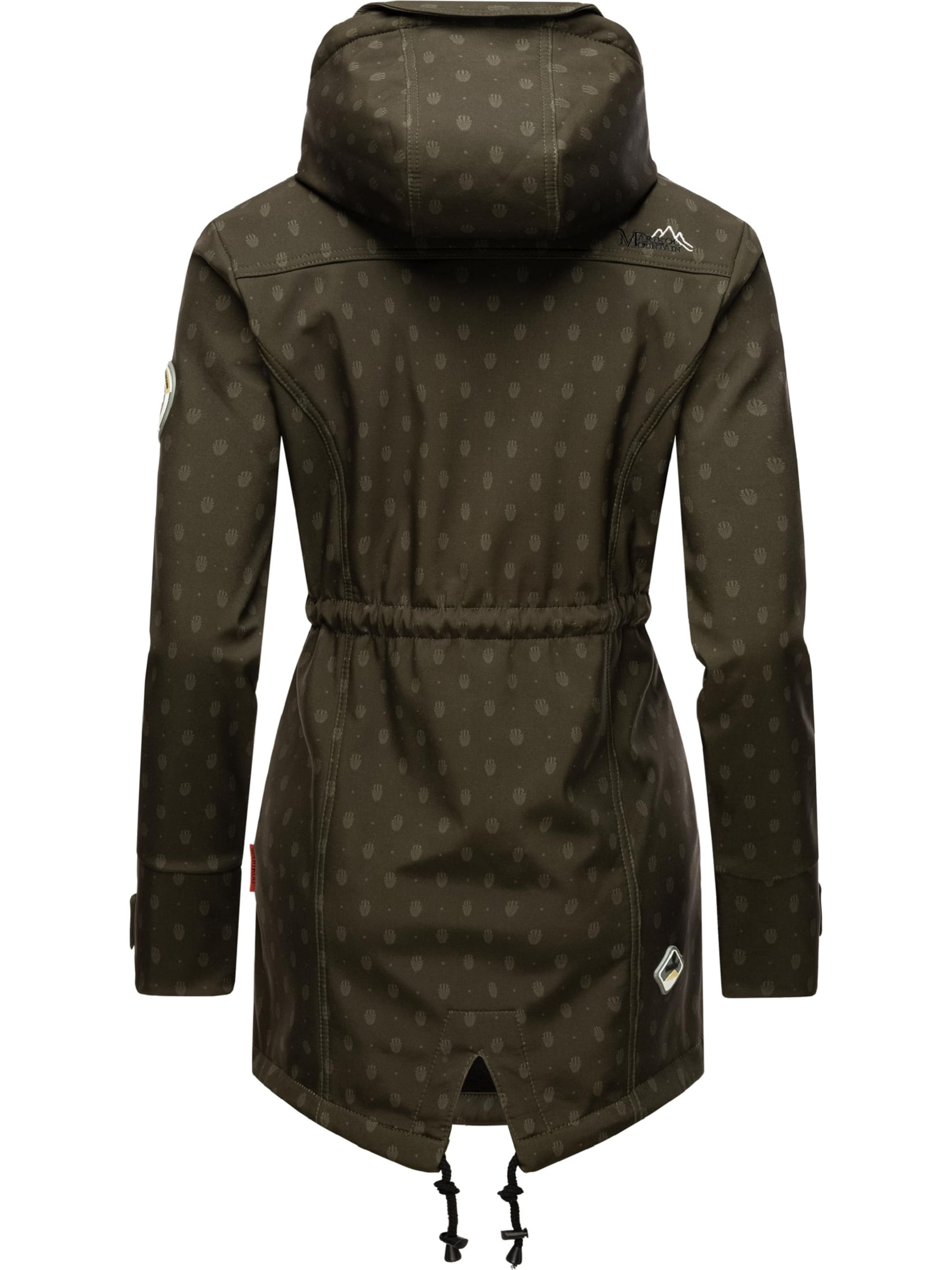 MARIKOO Funktsionaalne mantel 'Zimtzicke', värv roheline