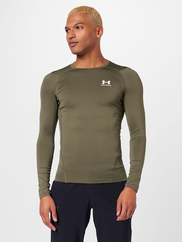 UNDER ARMOUR Functioneel shirt in Groen: voorkant