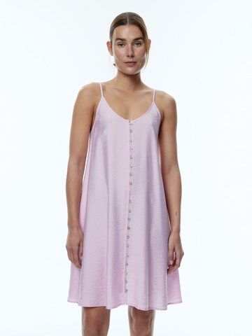 Robe 'Lila' EDITED en rose : devant