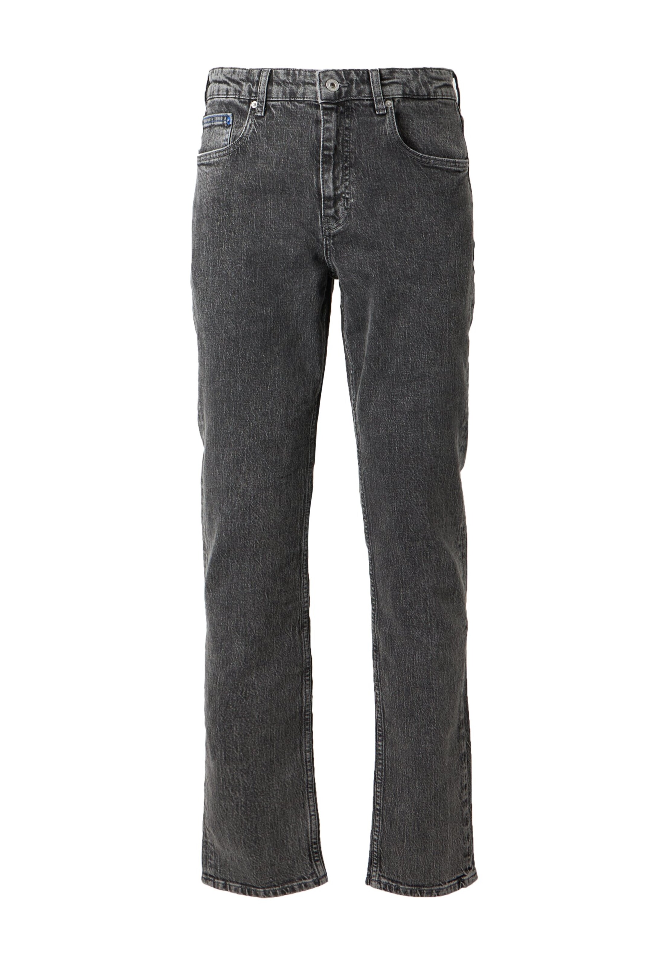KARL LAGERFELD JEANS Slimfit Jeans in Grijs: voorkant