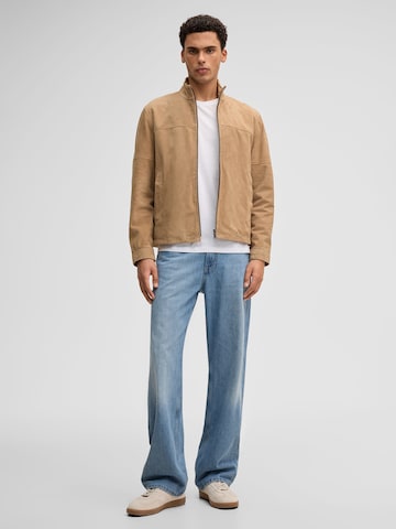 STRELLSON Between-season jacket 'Jimmy' in Brown