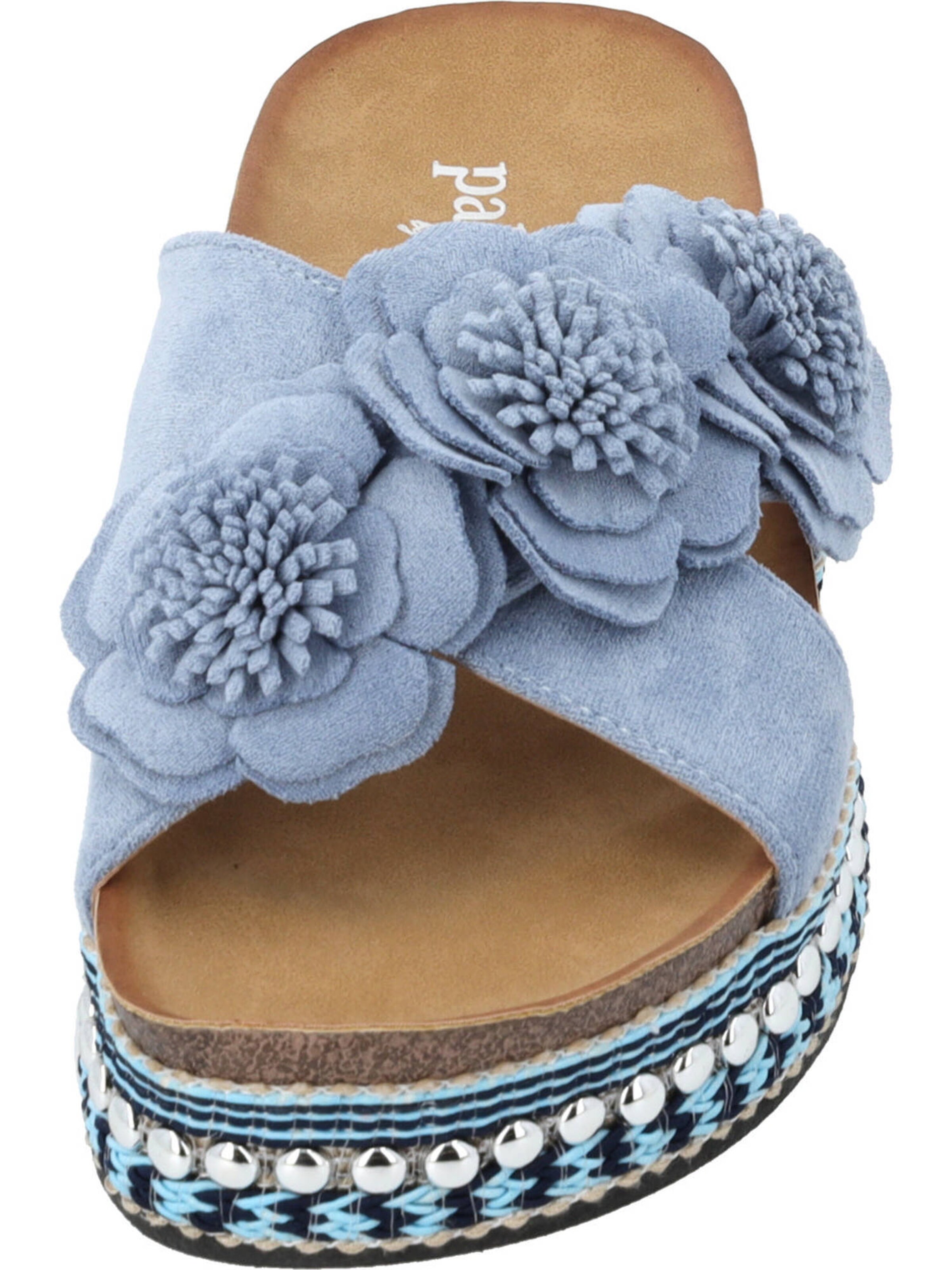 Palado by Sila Sahin Pantolette 'Dozial' in Blau