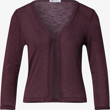 STREET ONE 3/4-Arm Jacke in offener Passform in Rot: Vorderseite