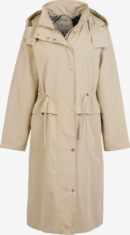 Barbour Between-Seasons Coat in Brown: front