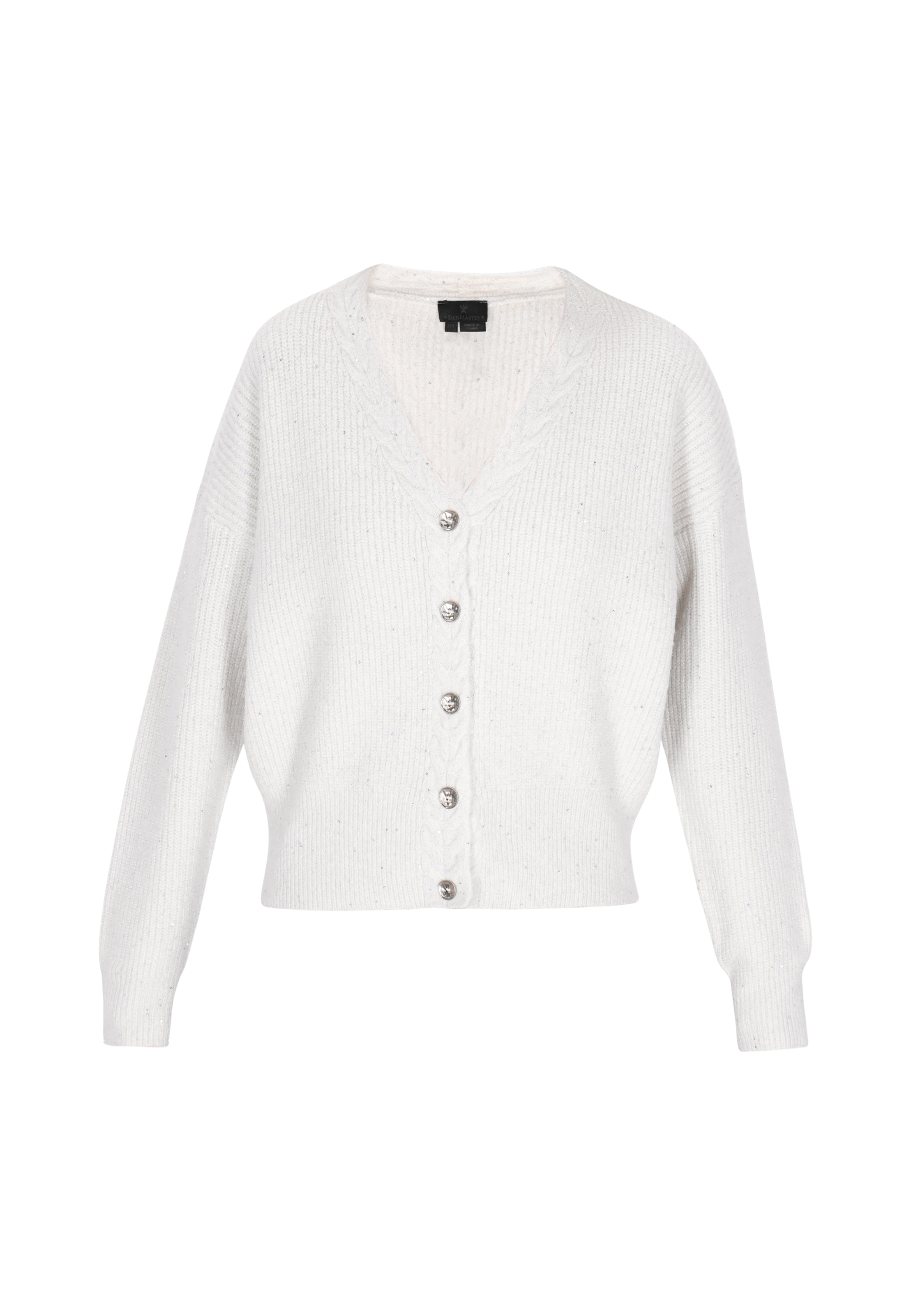 DreiMaster Klassik - Cárdigan en blanco: frente