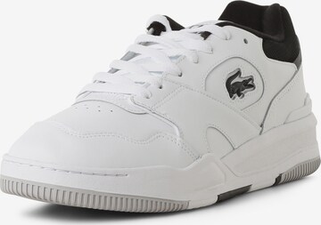 LACOSTE Sneakers in White: front