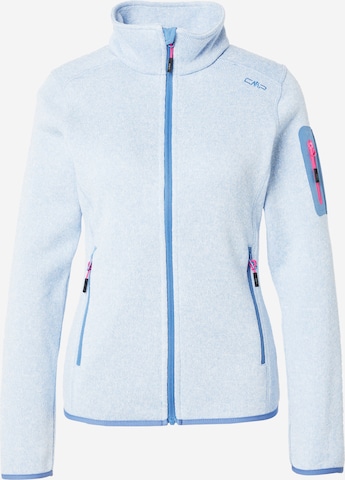 CMP Functionele fleece jas in Blauw: voorkant