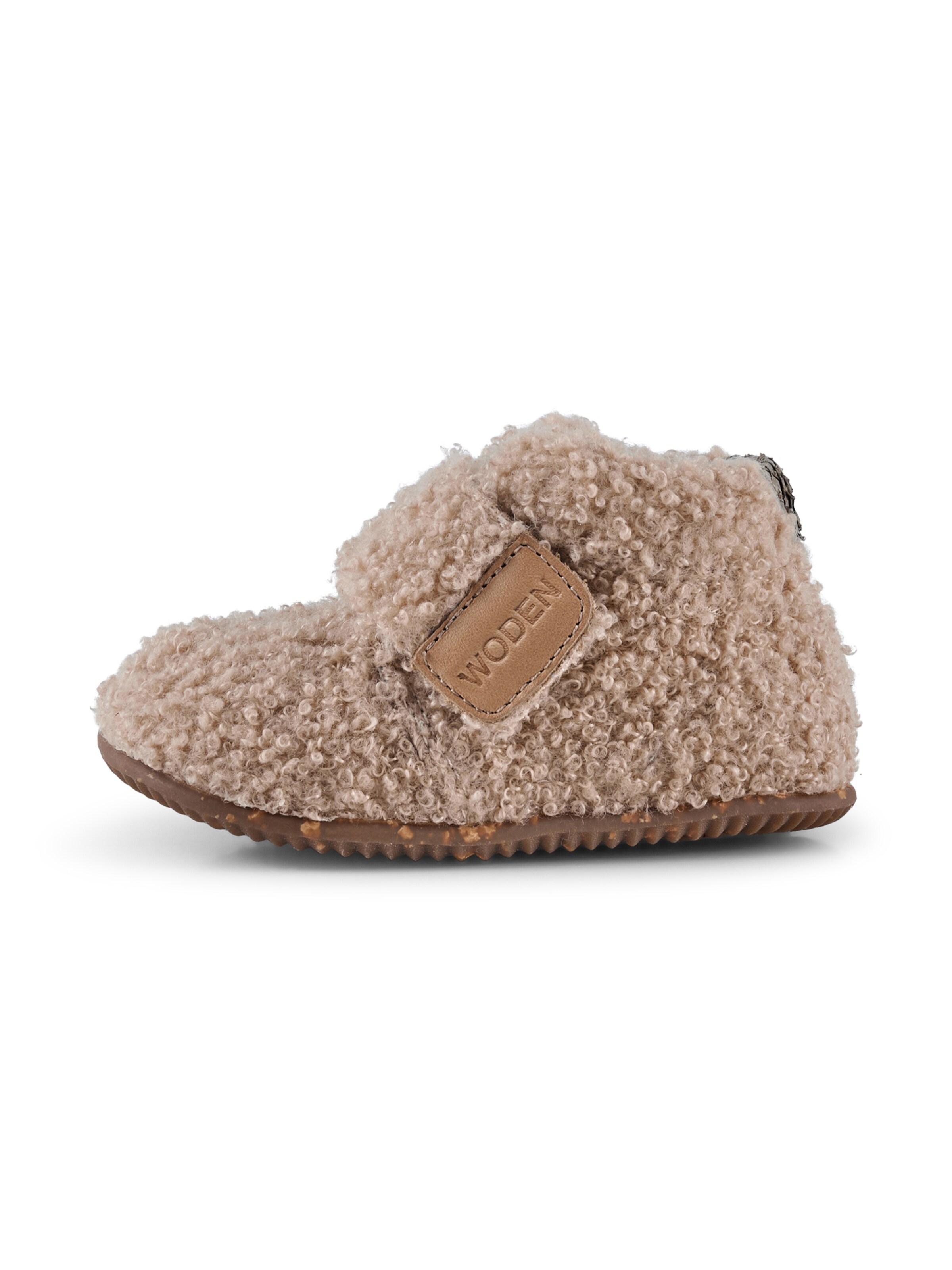 WODEN Kids Hjemmesko 'Kim Teddy' i beige