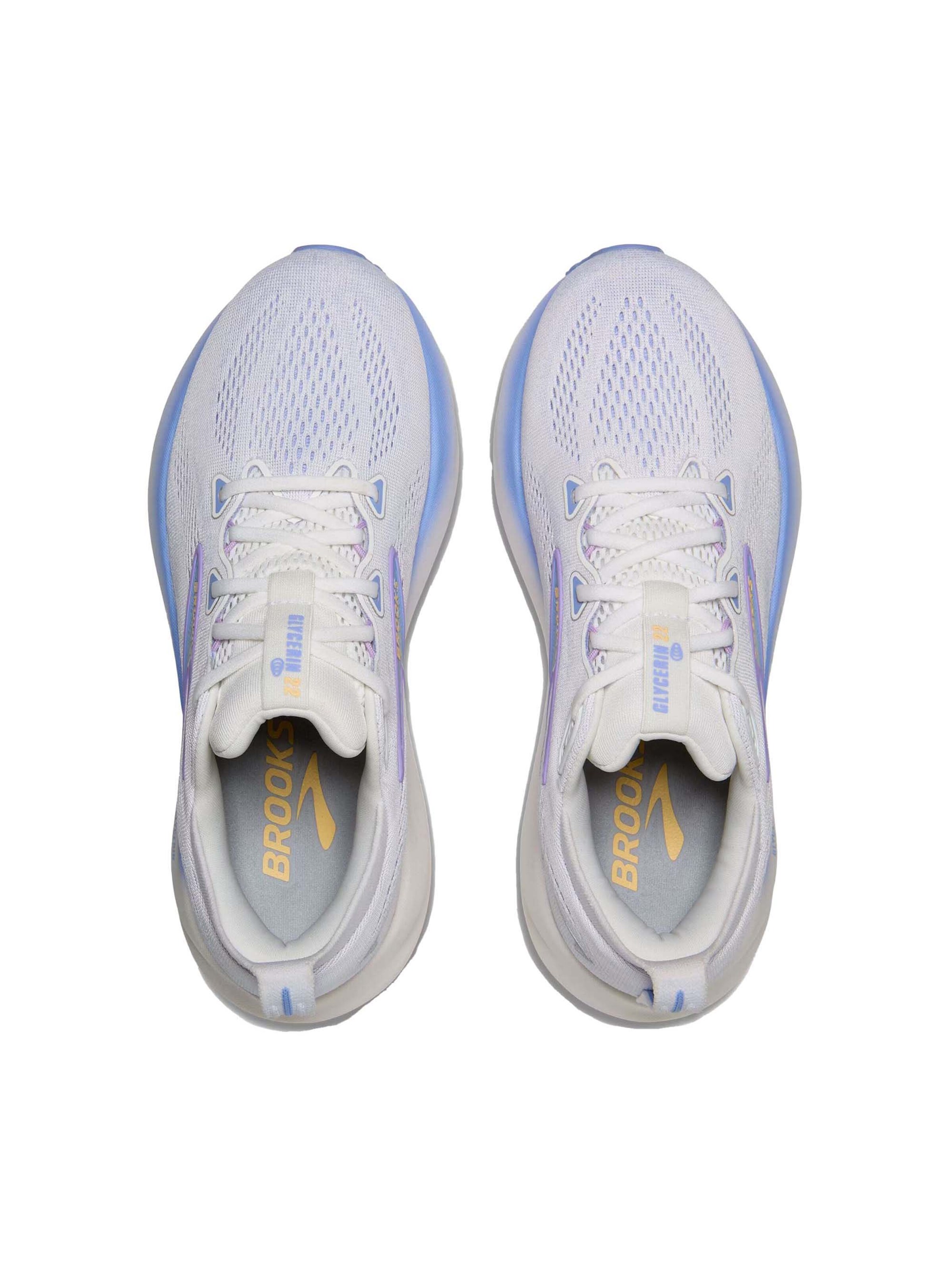 Chaussure de course 'Glycerin 22' BROOKS en blanc