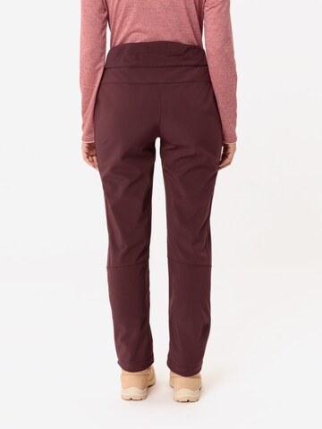 VAUDE Regular Outdoorbroek 'Elope' in Bruin