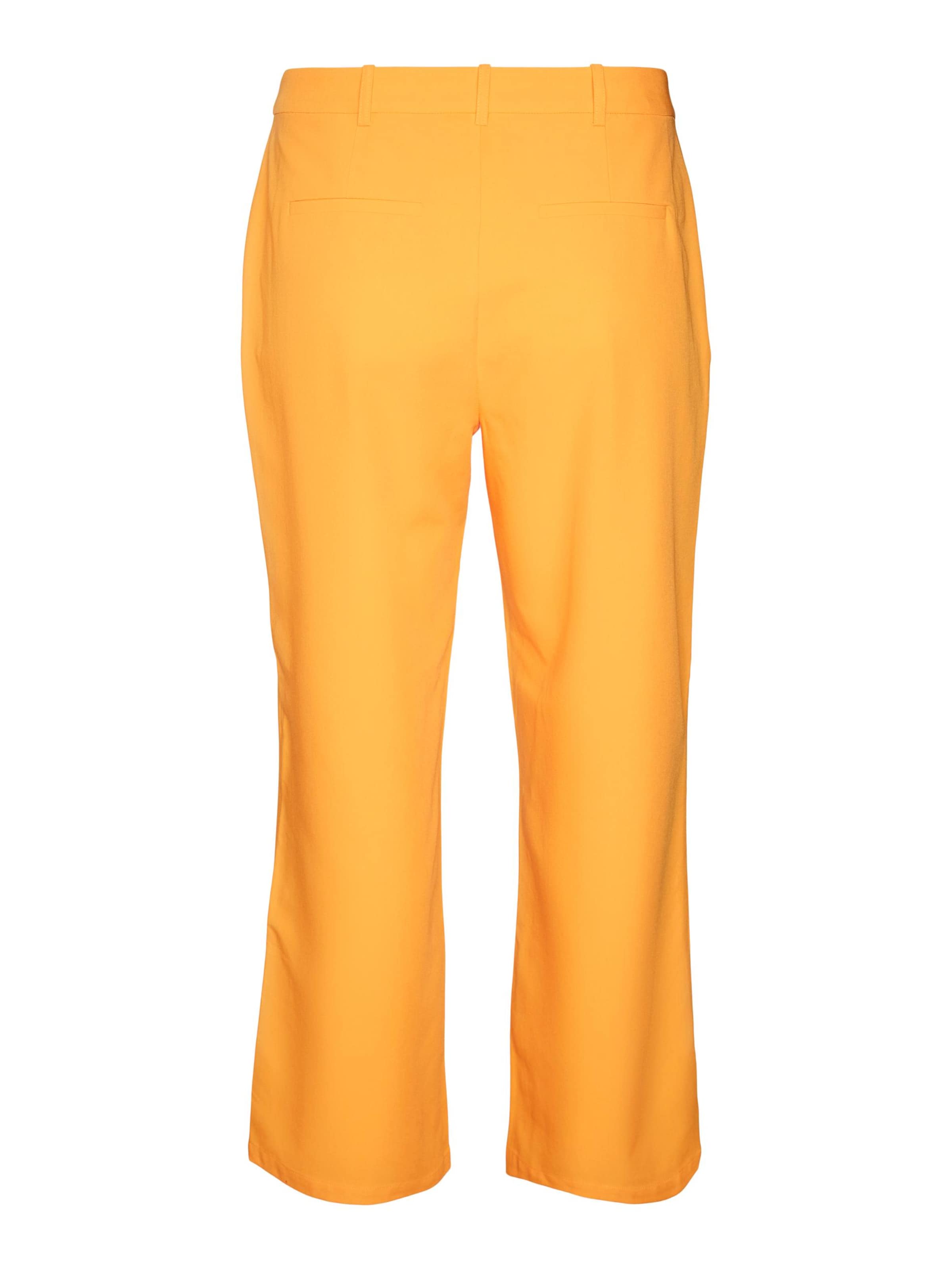 Vero Moda Collab Bő szár Nadrág 'Joann' - narancs