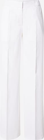 BOSS Wide Leg Suorat housut 'Toyal2' värissä valkoinen: etupuoli