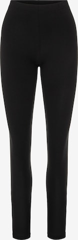 PIECES Skinny Leggings 'Kiki' in Black: front