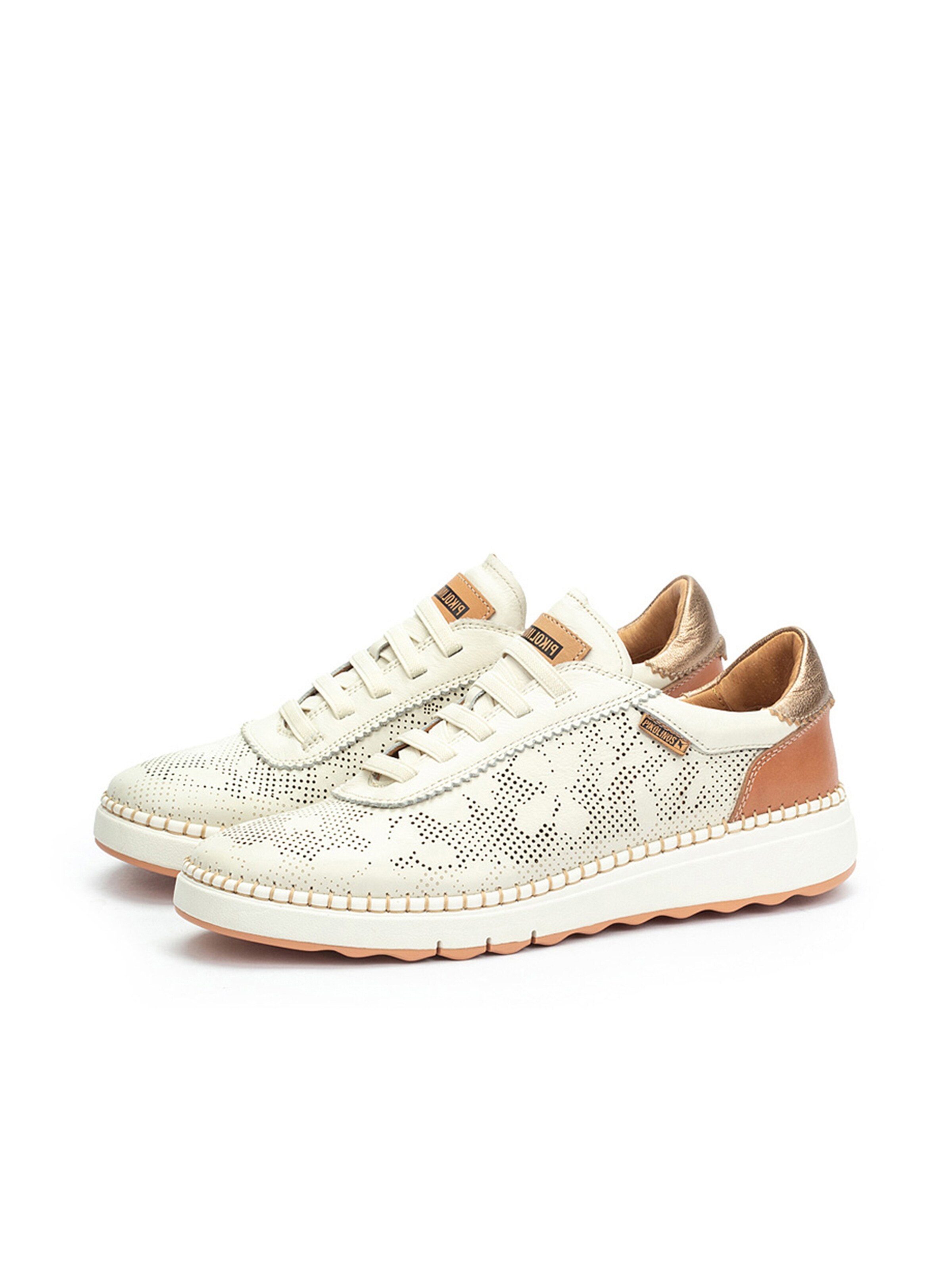 PIKOLINOS Matalavartiset tennarit 'Arenas' värissä valkoinen