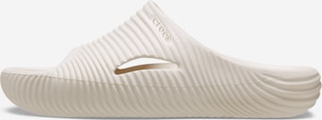 Mule 'Mellow Tide Recovery' Crocs en blanc : devant