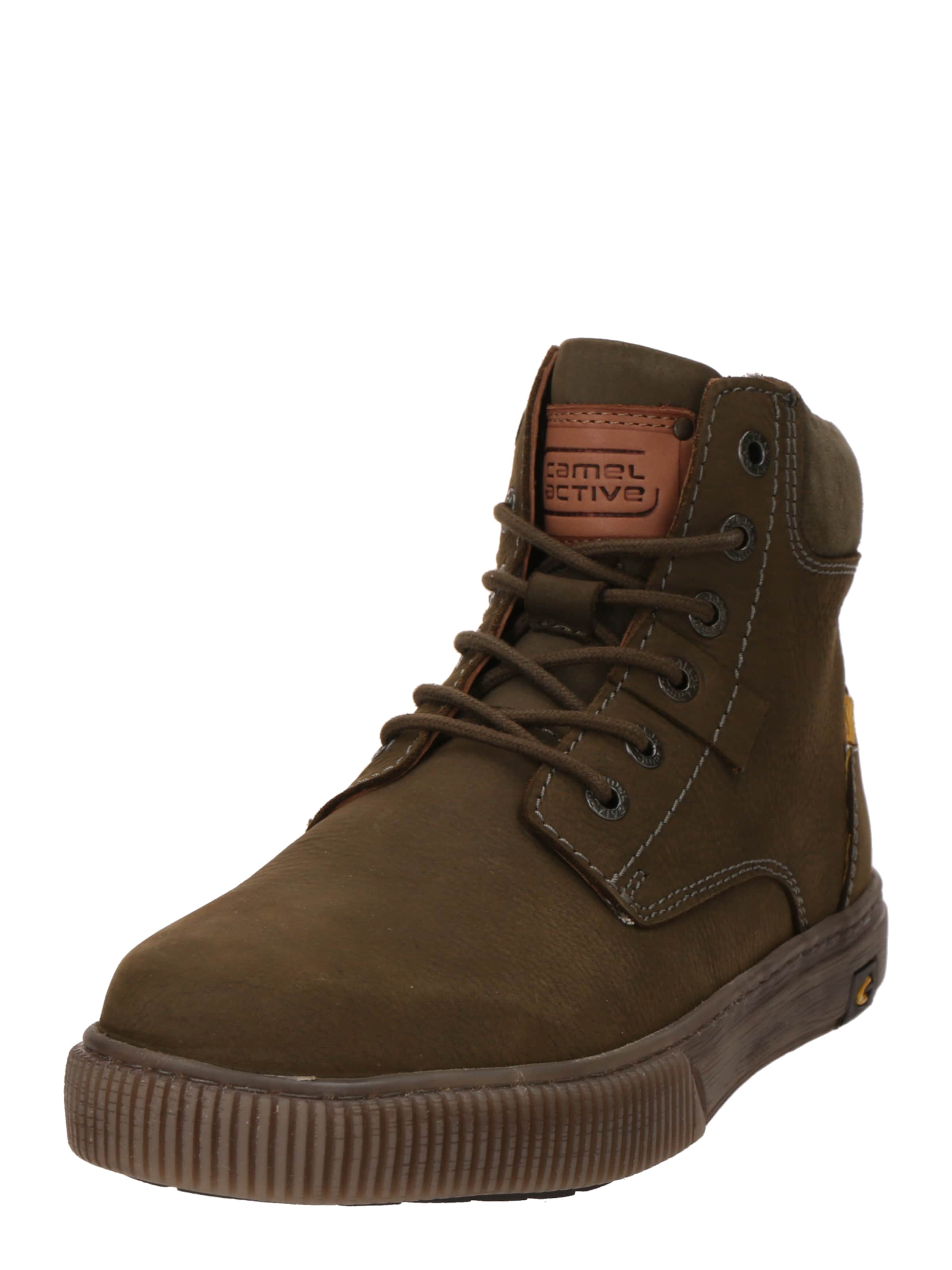 Bottines à lacets 'Moon' CAMEL ACTIVE en marron : devant