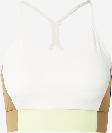 Athlecia Bustier Sport bh 'Sukey' in Wit: voorkant