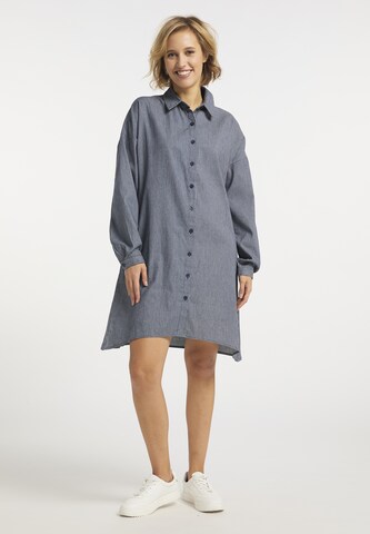 usha BLUE LABEL Shirt Dress in Blue