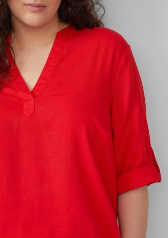 Chemisier s.Oliver en rouge