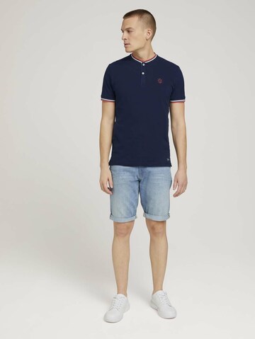 TOM TAILOR T-Shirt in Blau