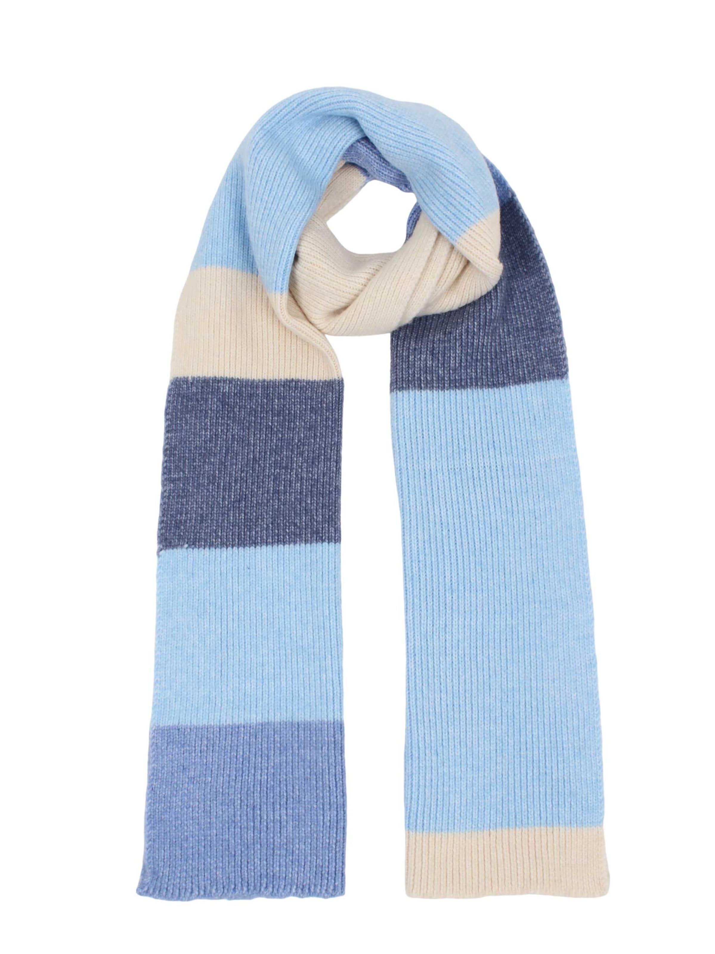 SAMAYA Scarf 'Odon' in Blue: front
