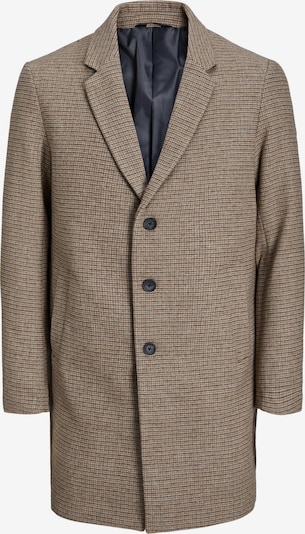 JACK & JONES Mantel 'Morrison' in beige / braun / schwarz, Produktansicht