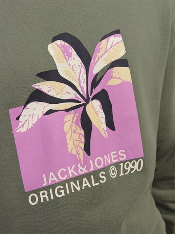 JACK & JONES Sweatshirt 'TAMPA' i grøn