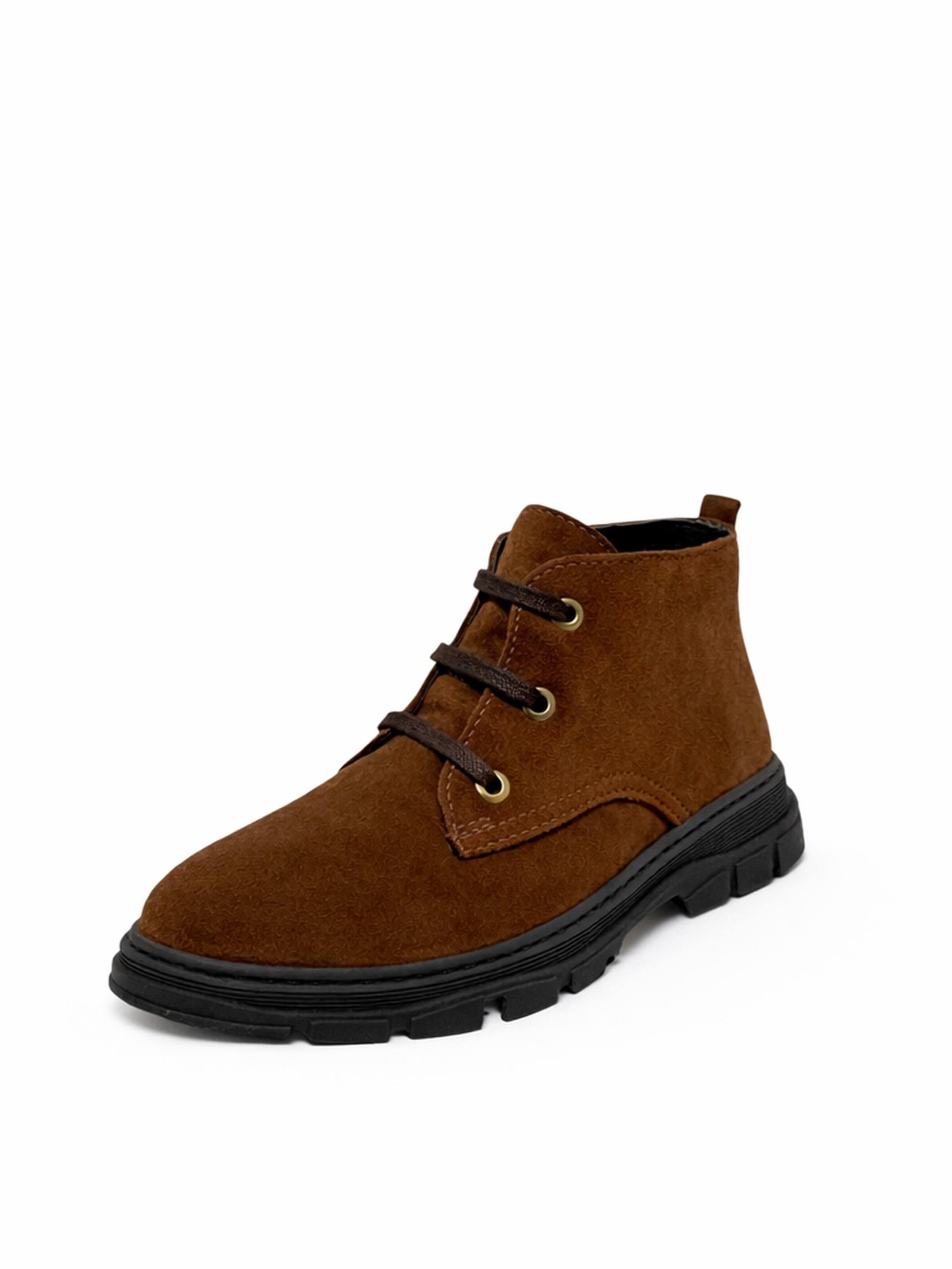 Lorévine Boots i brun: forside