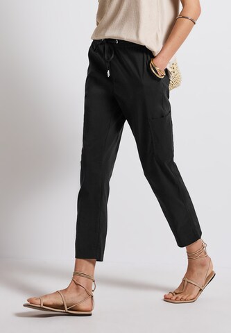 STREET ONE Slim fit Pants in Black