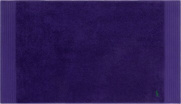 Ralph Lauren Home Towel 'PLAYER' in Purple: front