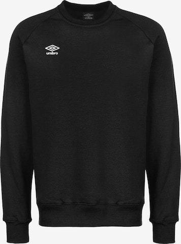 UMBRO Sweatshirt in Black: front