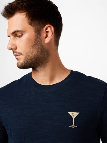 JACK & JONES Shirt 'BEACH' in Blau