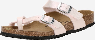 BIRKENSTOCK Sandaalit 'Mayari' värissä vaaleanpunainen: etupuoli