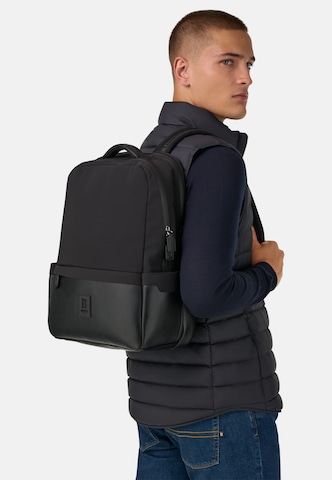 Boggi Milano Backpack in Black: front