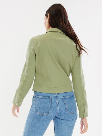 Threadbare Between-season jacket 'Rome' in Green