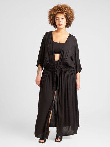 ONLY Carmakoma Kimono 'BRUNO' in Black: front