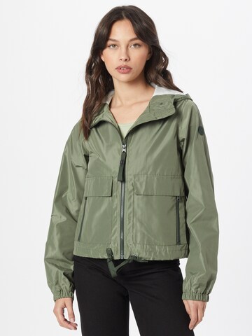 QS Between-Season Jacket in Green: front