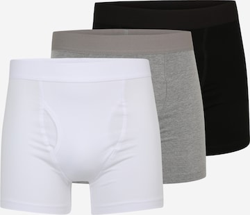 WEEKDAY Boxershorts 'Johnny' in Grijs: voorkant