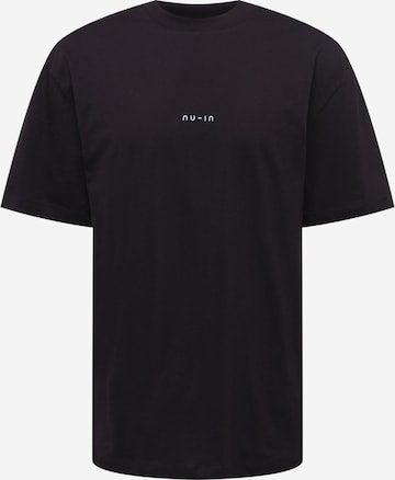 T-Shirt NU-IN en noir : devant