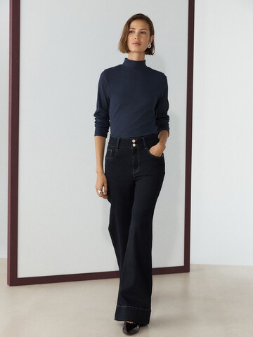 Next Wide Leg Jeans in Blau