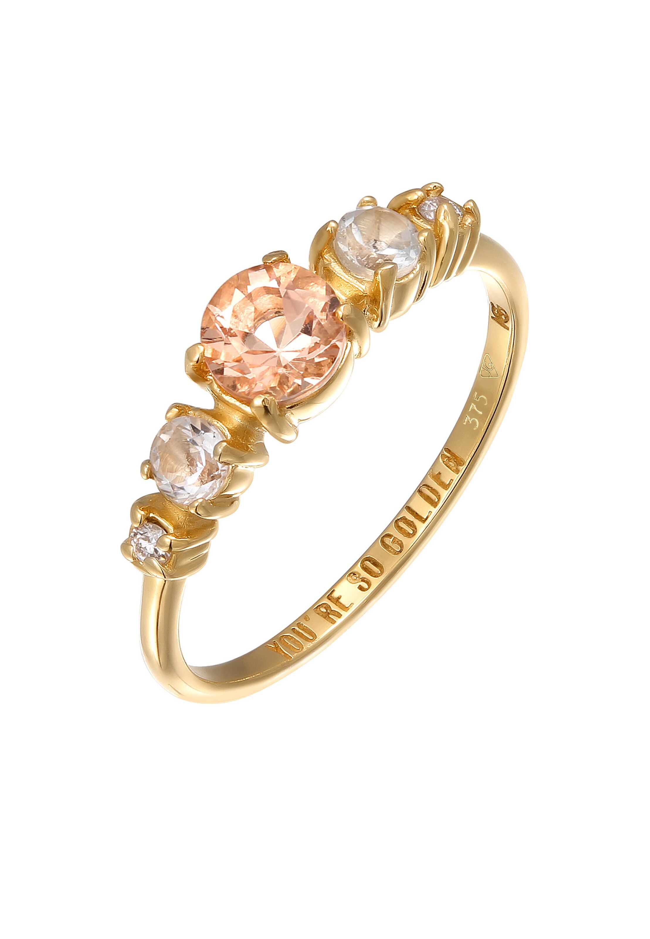 Bague Haze&Glory en or : devant