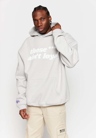 Sweat-shirt Multiply Apparel en gris : devant