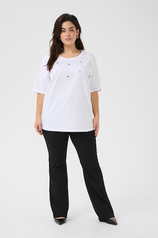 KAFFE CURVE Shirt 'KCClio' in White